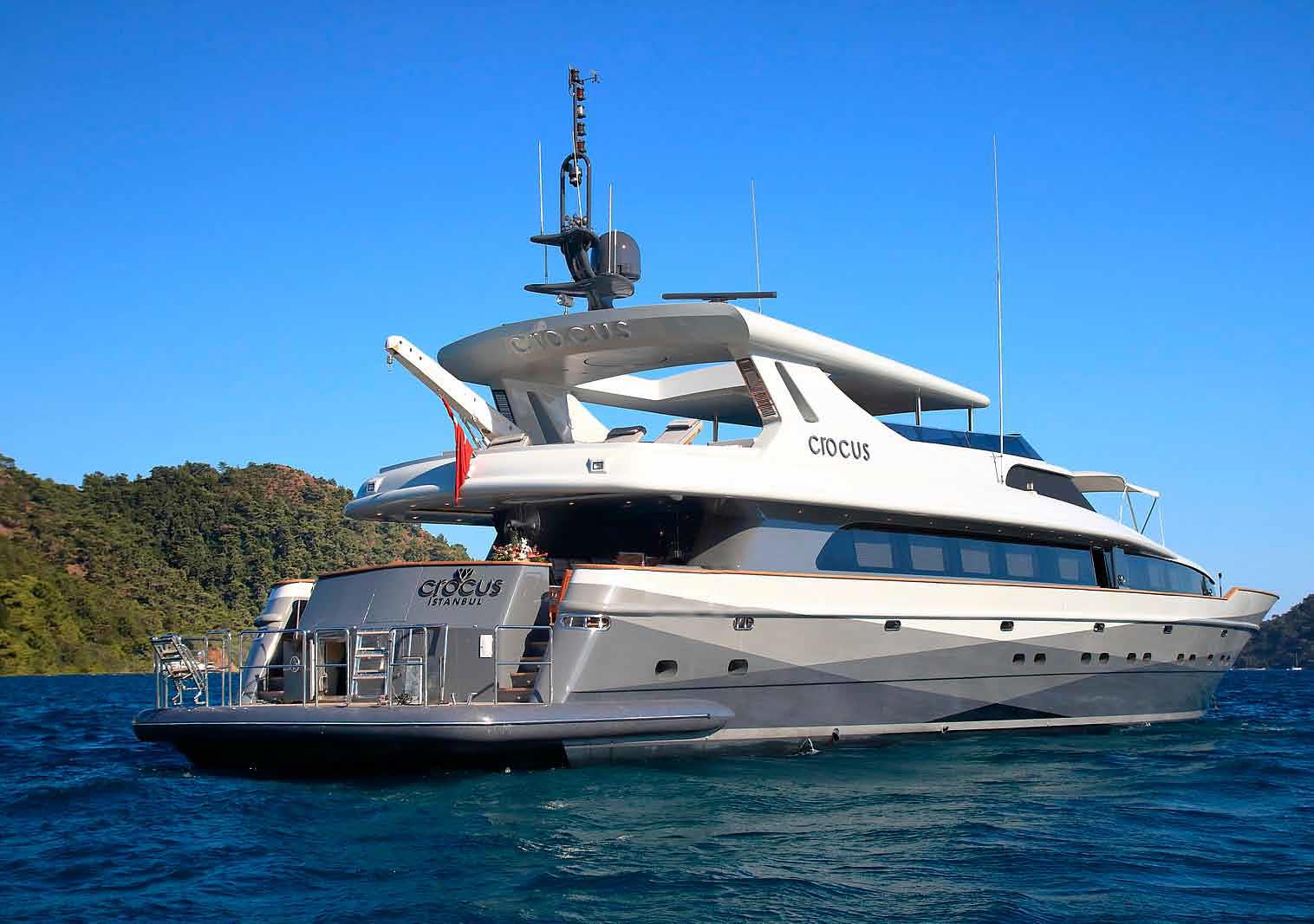 Яхта CROCUS 42.6m Custom. Turkey - фото 1 из 15